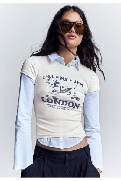 cto your style Women's Slim Fit Dog Print Crop T-Shirt Slim Fit Short Sleeve