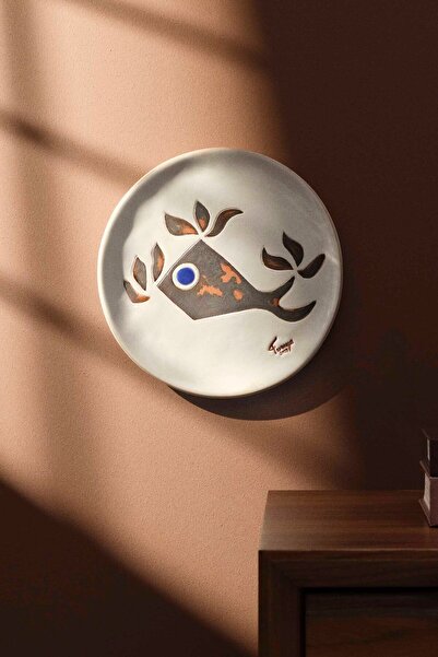 Paşabahçe Fish Plate from Füreya 20 Cm, 1 Piece