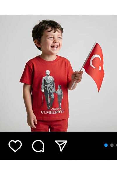LC Waikiki Lcw Kids Ataturk Printed Boys T-Shirt