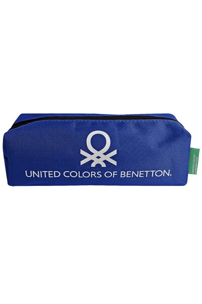 Benetton Μπλε Κασετίνα United Colors of 20x6εκ. 1015F-9306B