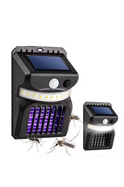 Daismart Lampă solară LED anti-insecte 3-în-1 cu senzor de mișcare, iluminare...