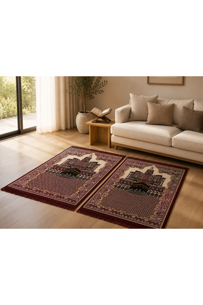 Segadty My Economical Prayer Mat Package (2 Pieces) - Comfortable Daily Use P...