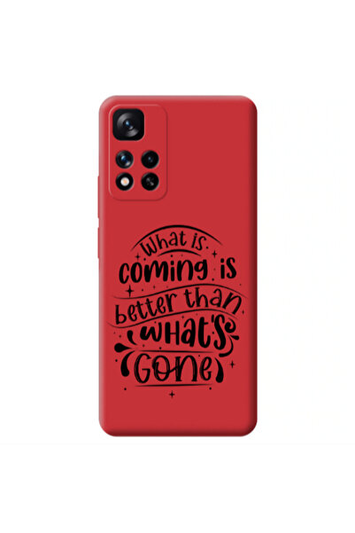 Other Xiaomi Redmi Note 11 Pro 5G What is coming Red Colored Silicone TPU Θήκη