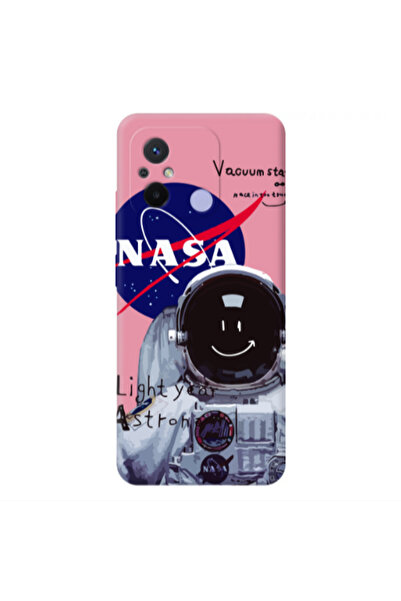 Other Xiaomi Redmi 12C Vacuum State Pink Colored Silicone TPU Θήκη