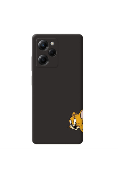 Other Xiaomi Poco X5 Pro Jerry 2 Black Colored Silicone TPU Θήκη