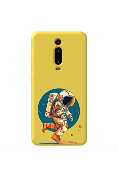 Other Xiaomi Mi 9T Pro Run Space Yellow Colored Silicone TPU Θήκη