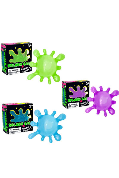 UĞURDAN Splash Ball Needoh Jel Dolgulu Sukuşi Sıkma Stres Oyuncağı – Esnek Ya...