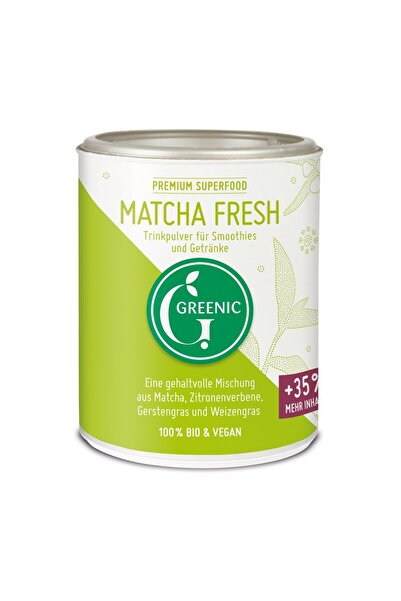 GREENIC Pudra Matcha Fresh pentru smoothie-uri si bauturi,