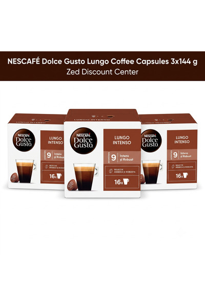 NESCAFÉ Capsule de cafea NESCAFE Dolce Gusto Lungo 3x144 g