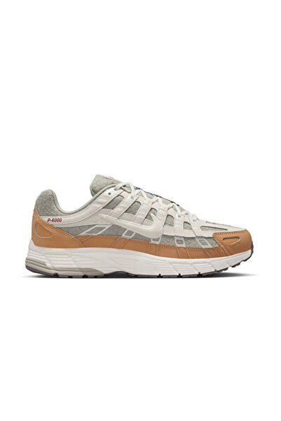 Nike P-6000 Retro Y2K Tasarım Günlük Spor Ayakkabı Kahverengi / Krem / Bej