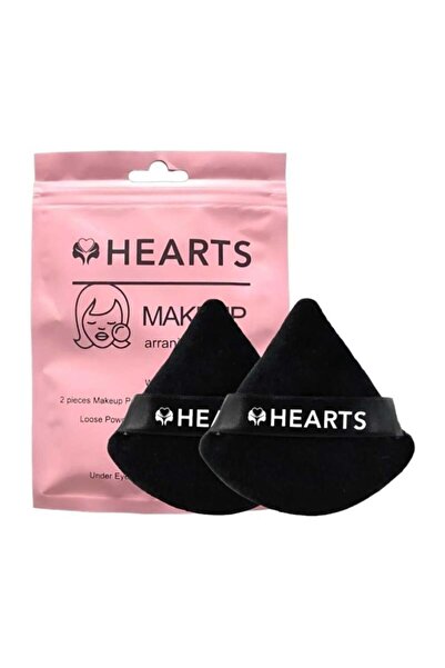 Hearts Harts Powder Puff Sponge - 2 Pieces