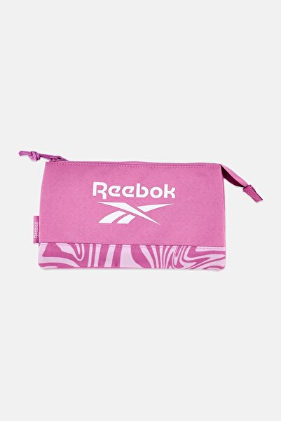 Reebok Kids Girl Allover Print Pencil Case, Pink