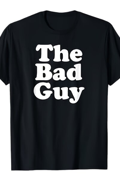 NOURAM تي شيرت برسومات The Bad Guy للرجال هدية رائعة له مناسبة للرجال مقاس S-...