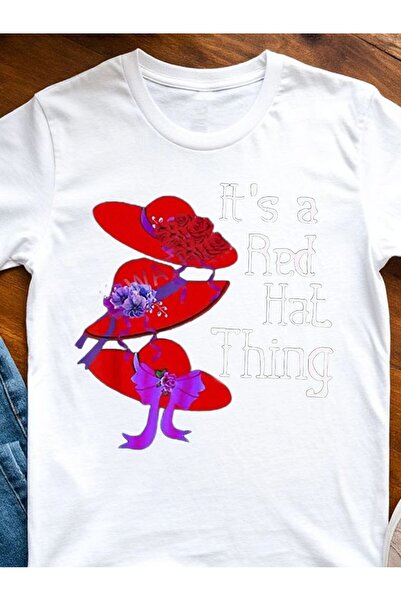 212Wear Women's Plus Size Funny Graphic T-Shirt - It's a Hat Thing Saying wit...
