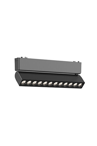 InLight Φωτιστικό LED 12W 3CCT για υπέρλεπτο μαγνητικό τροχιάστρο σε μαύρο χρ...
