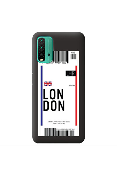 Other Xiaomi Poco M3 London Arrival Black Colored Silicone TPU Θήκη