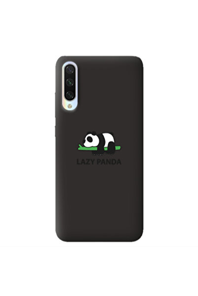 Other Xiaomi Mi 9 Lite Lazy panda Black Colored Silicone TPU Θήκη