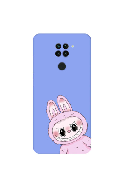 Other Xiaomi Redmi Note 9 Labubu 6 Light Purple Colored Silicone TPU Θήκη