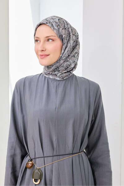 Silk Home Velora Scarf Ethnic Green Gray