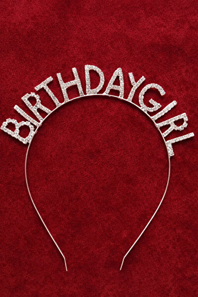 By san desing Doğum Günü Kızına Özel Taşlı Birthday Girl Taç