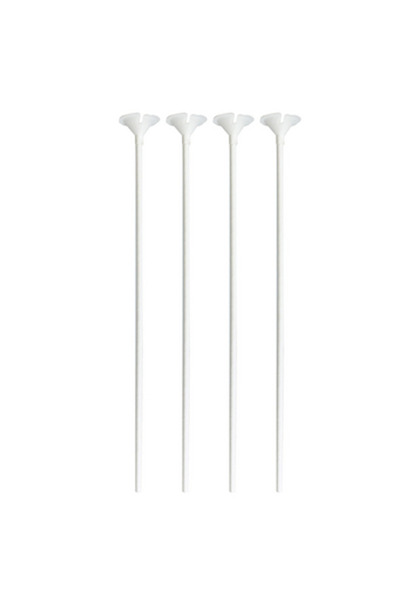 Arpex Bastoane baloane, Arpex, 4 buc 35cm alb