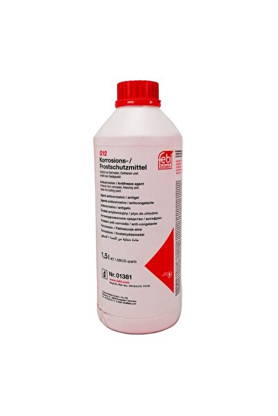 ANTİFRİZ 1,5 LT KIRMIZI G12