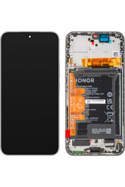 HONOR Display cu Touchscreen 400, cu Rama si Acumulator, Alb (Meteor Silver),...
