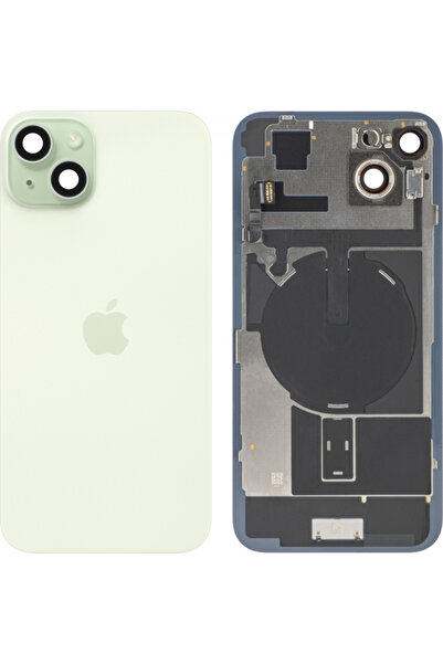 Apple Капак за батерия за iPhone 15 Plus, зелен, Swap