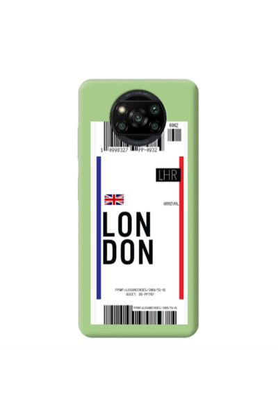 Other Xiaomi Poco X3 /X3 Pro London Arrival Light Green Colored Silicone TPU ...