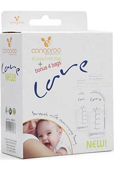 Cangaroo Care Σακούλες Αποθήκευσης Μητρικού Γάλακτος 250 ml 40 τεμάχια