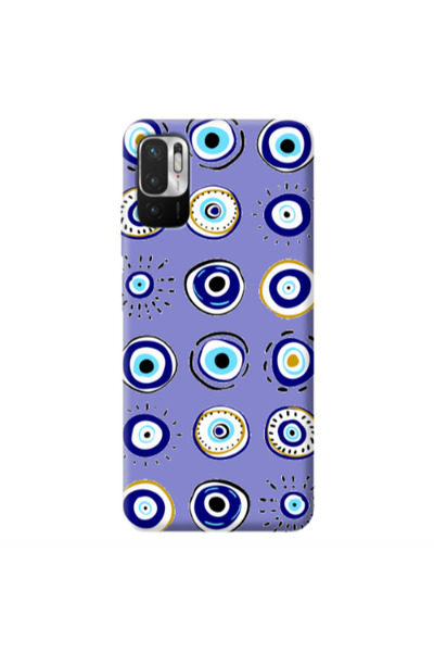 Other Xiaomi Redmi Note 10 Pro 5G Beads Purple Colored Silicone TPU Θήκη