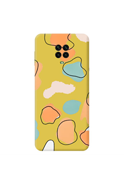 Other Xiaomi Redmi Note 9 Pro Colorful spots Yellow Colored Silicone TPU Θήκη