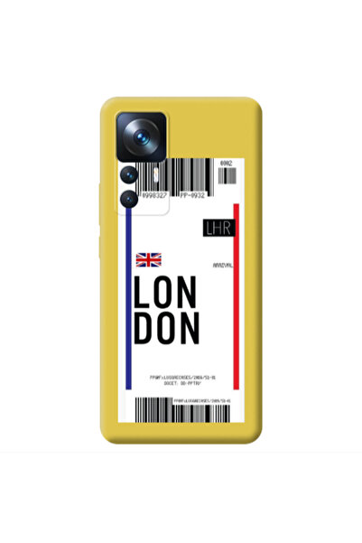 Other Xiaomi Mi 12T London Arrival Yellow Colored Silicone TPU Θήκη