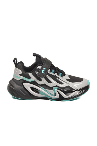 Marco Kids Pantofi sport pentru băieți gri-turcoaz 161-T5440210 F
