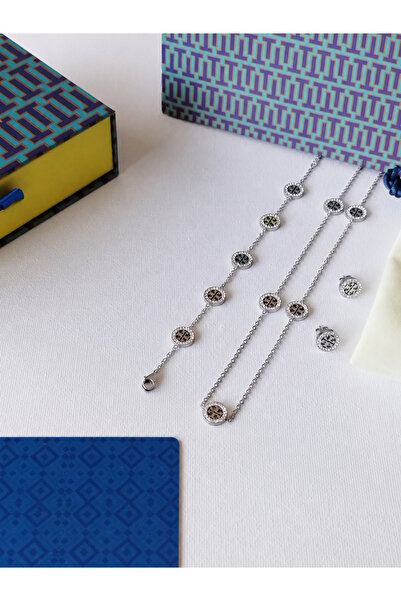 Glamour Galore Set of Necklace, Earrings, and Bracelet with Accessories