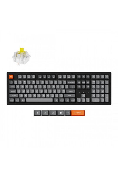 Keychron Comutator banană de dimensiune standard Negru