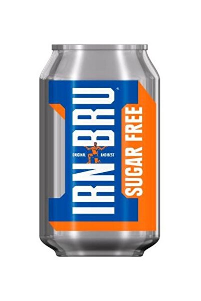 IRN BRU Sugar Free Carbonated Zero Sugar Soft Drink 330mL