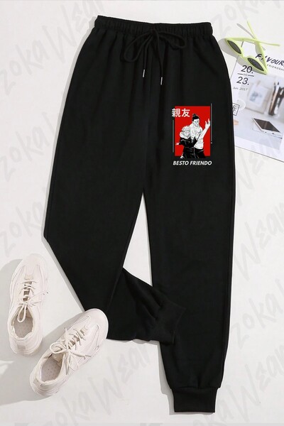 ZOKAWEAR Unisex Jujutsu Kaisen Aoi Toudou Printed Sweatpants