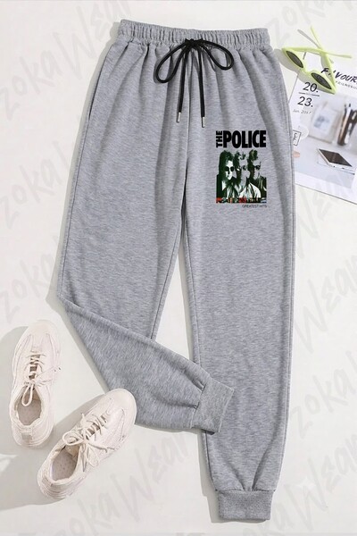 ZOKAWEAR Unisex the Police V2 Printed Sweatpants