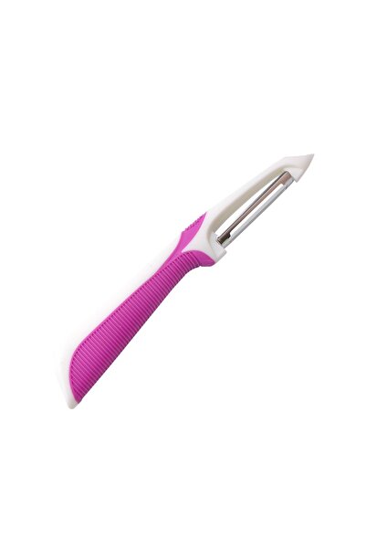 Choice White Multifunctional Stainless Steel Manual Vegetable & Fruit Peeler ...