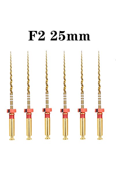 Choice1 25mm F2 Dental gold flexible files endo rotary files golden endodonti...