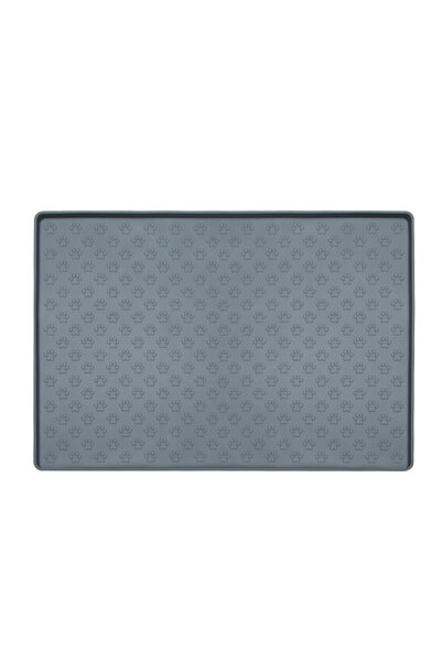 Choice15 40cmX60cm grey-1pcs Silicone material dog drinking water and eating ...