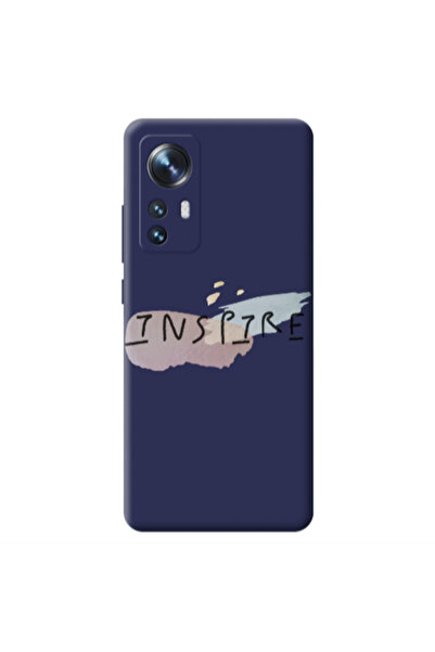 Other Xiaomi Mi 12 Inspire Dark blue Colored Silicone TPU Θήκη