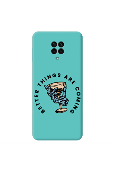 Other Xiaomi Redmi Note 9 Pro Better Things Are Coming Turquoise Colored Sili...