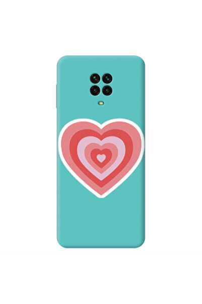 Other Xiaomi Redmi Note 9 Pro My Heart Is Yours Turquoise Colored Silicone TP...