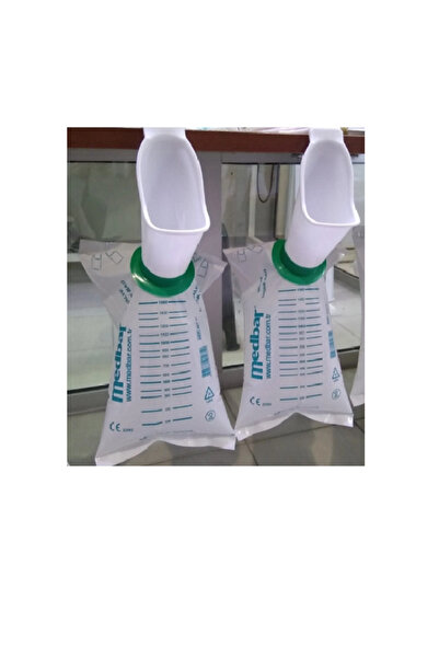 Medbar Valfli Idrar Torbası Tek Kullanımlık Ördek 1500 ml (5 Adet )