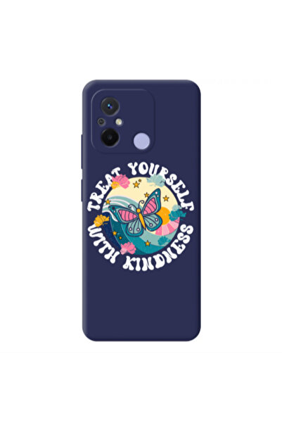 Other Xiaomi Redmi 12C Kindless Yourself Dark blue Colored Silicone TPU Θήκη