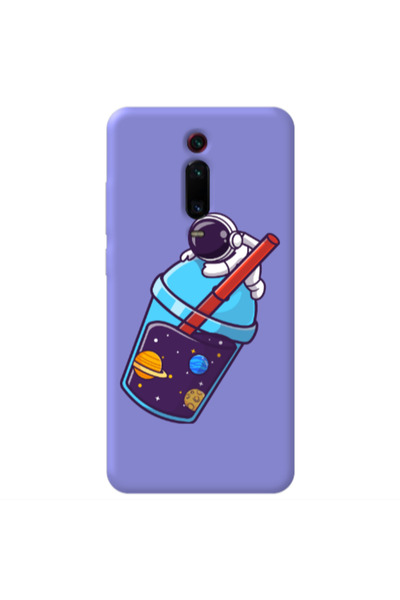 Other Xiaomi Mi 9T Pro Longing in space Purple Colored Silicone TPU Θήκη