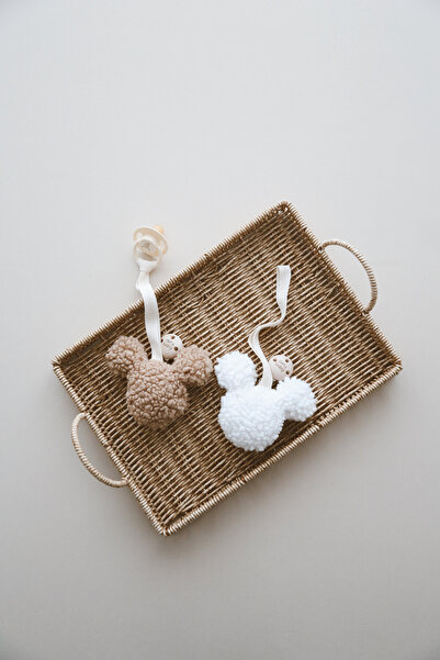 DERY BABY Teddy Souris Pacifier Holder