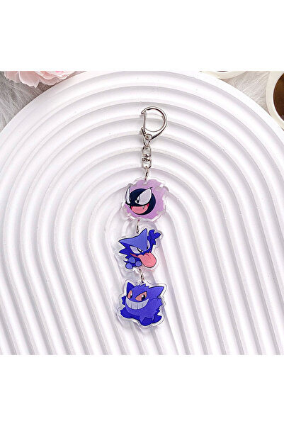 Choice34 5 cm 19 Pokémon Characters Pikachu Bulbasaur Jigglypuff Acrylic Keyc...